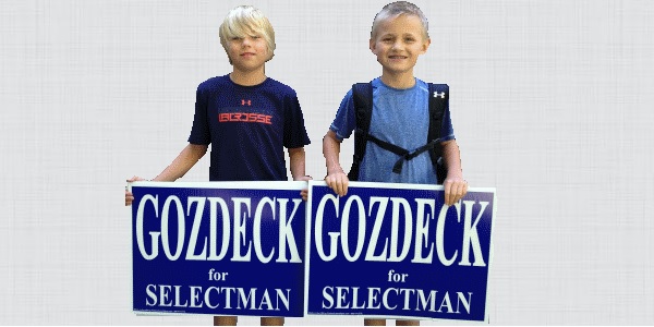 Gozdeck Yard Signs